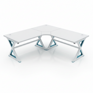 Biurko Narożne Commander L-Shape – Frost Edition