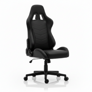Fotel Gamingowy Throne Classic – Black / White